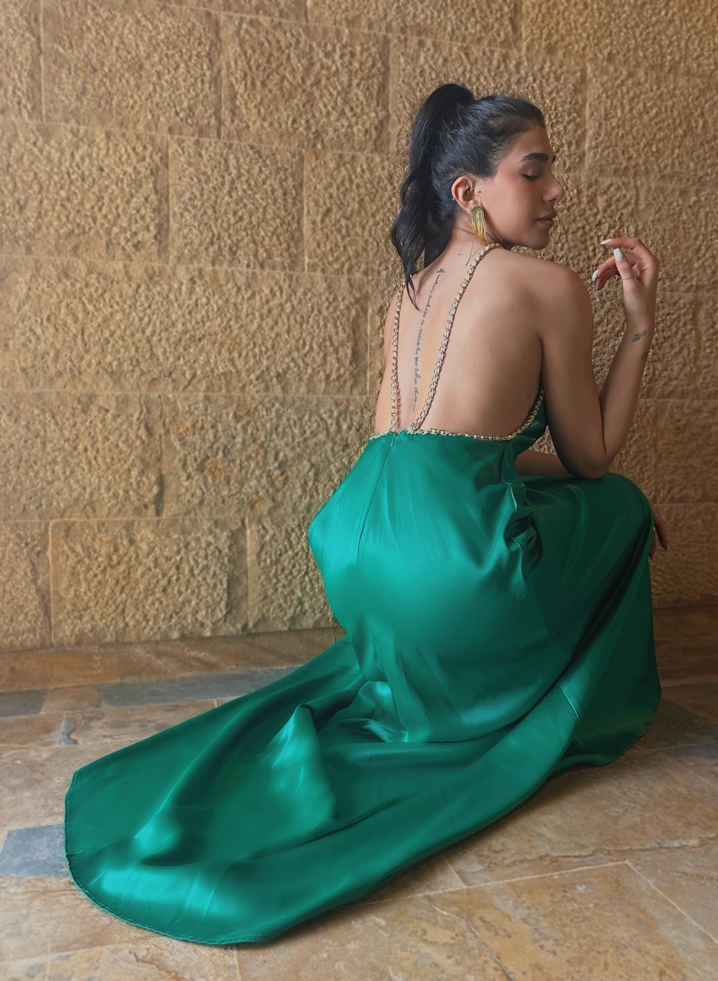 AKALI GOWN BY SAMAR KHAIRALLAH