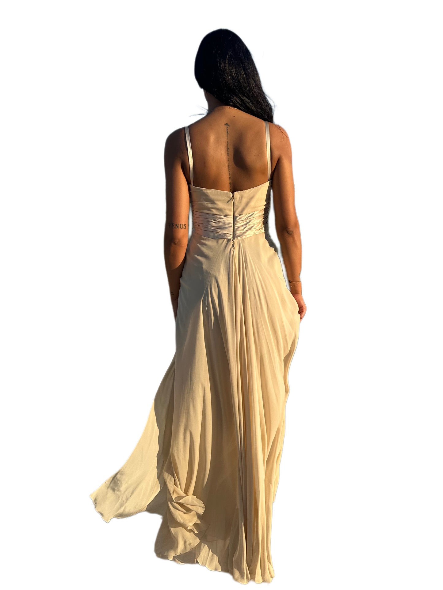 CREME AMOUR DRESS BY SAMAR KHAIRALLAH