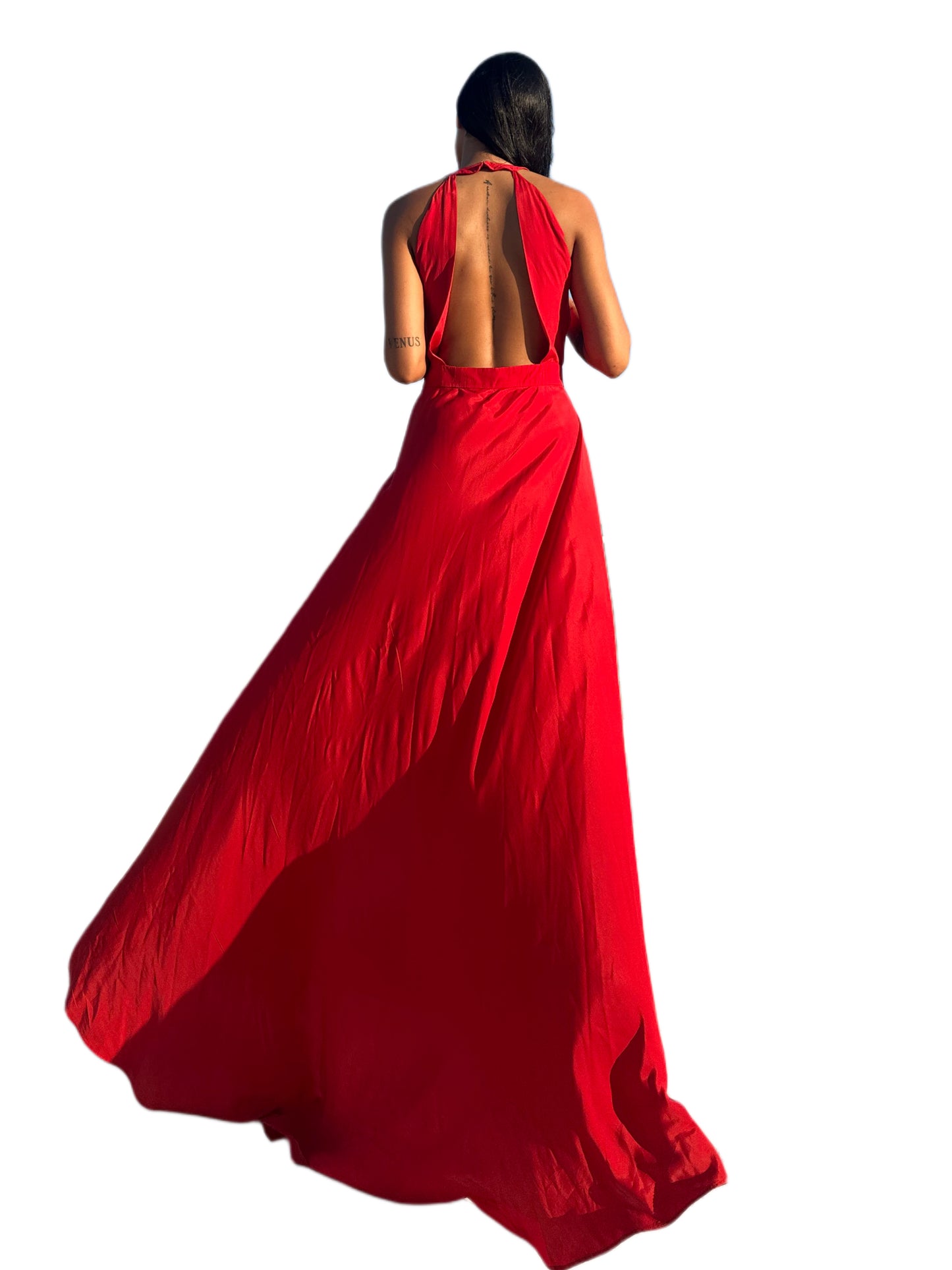 LADY IN RED DRESS BY SAMAR KHAIRALLAH