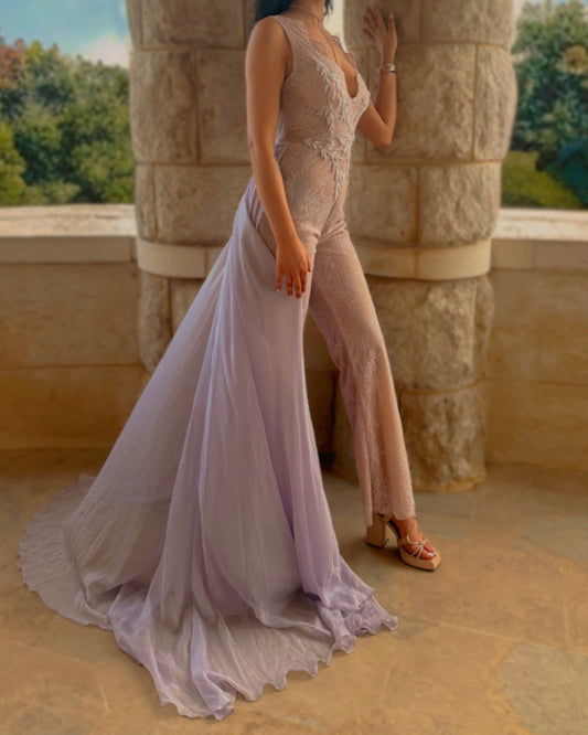 MORGANA JUMPSUIT BY SAMAR KHAIRALLAH