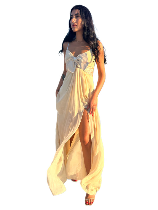 CREME AMOUR DRESS BY SAMAR KHAIRALLAH