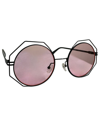 Black Angled Sunglasses
