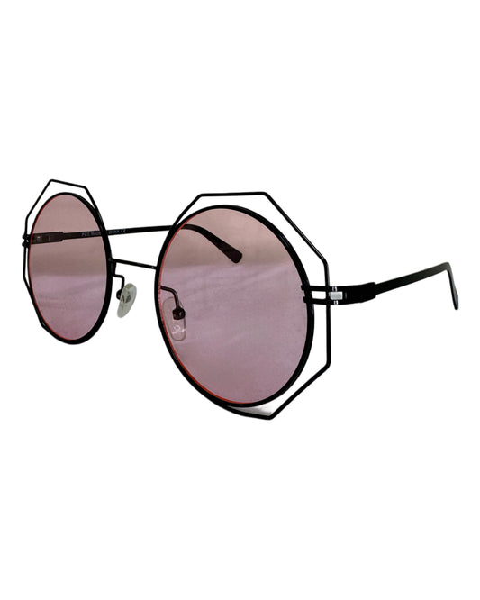 Black Angled Sunglasses